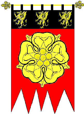House The Roses
Gyronny Argent and Azure, a tree eradicated Vert within a border Counterchanged. The Roses House heraldry