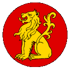 Kingdom Terre Neuve Imperial Order of the Lion
Gules, a lion sejant Or. Terre Neuve Kingdom heraldry