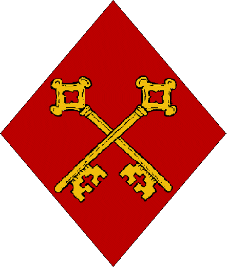 Claire Tønnesdtr
Gules, two keys in saltire wards inward Or Claire Tønnesdtr heraldry