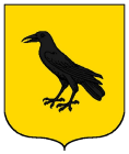 Claire Tønnesdtr
Or, a raven statant close Sable. Claire Tønnesdtr heraldry